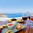 Wine tasting in Santorini