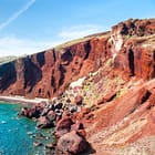 Red Beach in Santorini