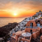 Sunset in Santorini