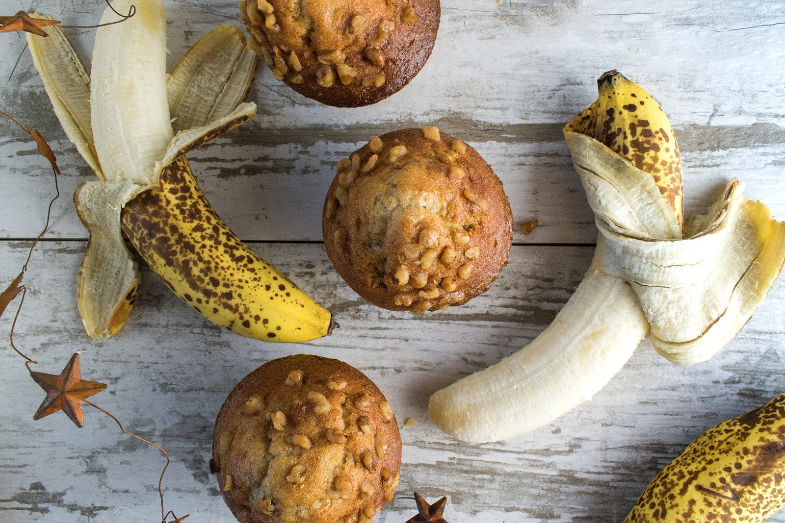 Banana bread muffins