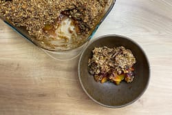 Peach Crisp