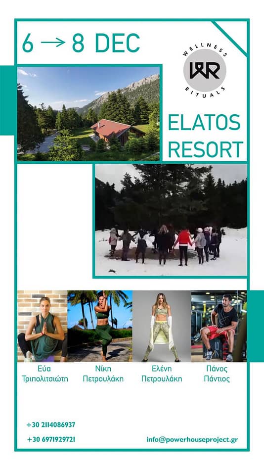 3 DAYS FAMILY RETREAT AND MORE ,IN ELATOS RESORT AND HEALTH CLUB